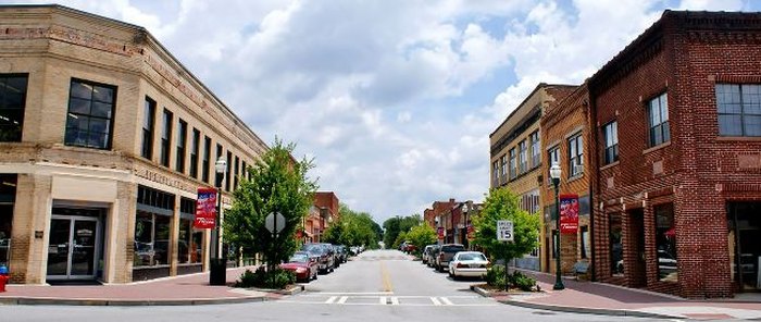 Downtown Taccoa, Georgia